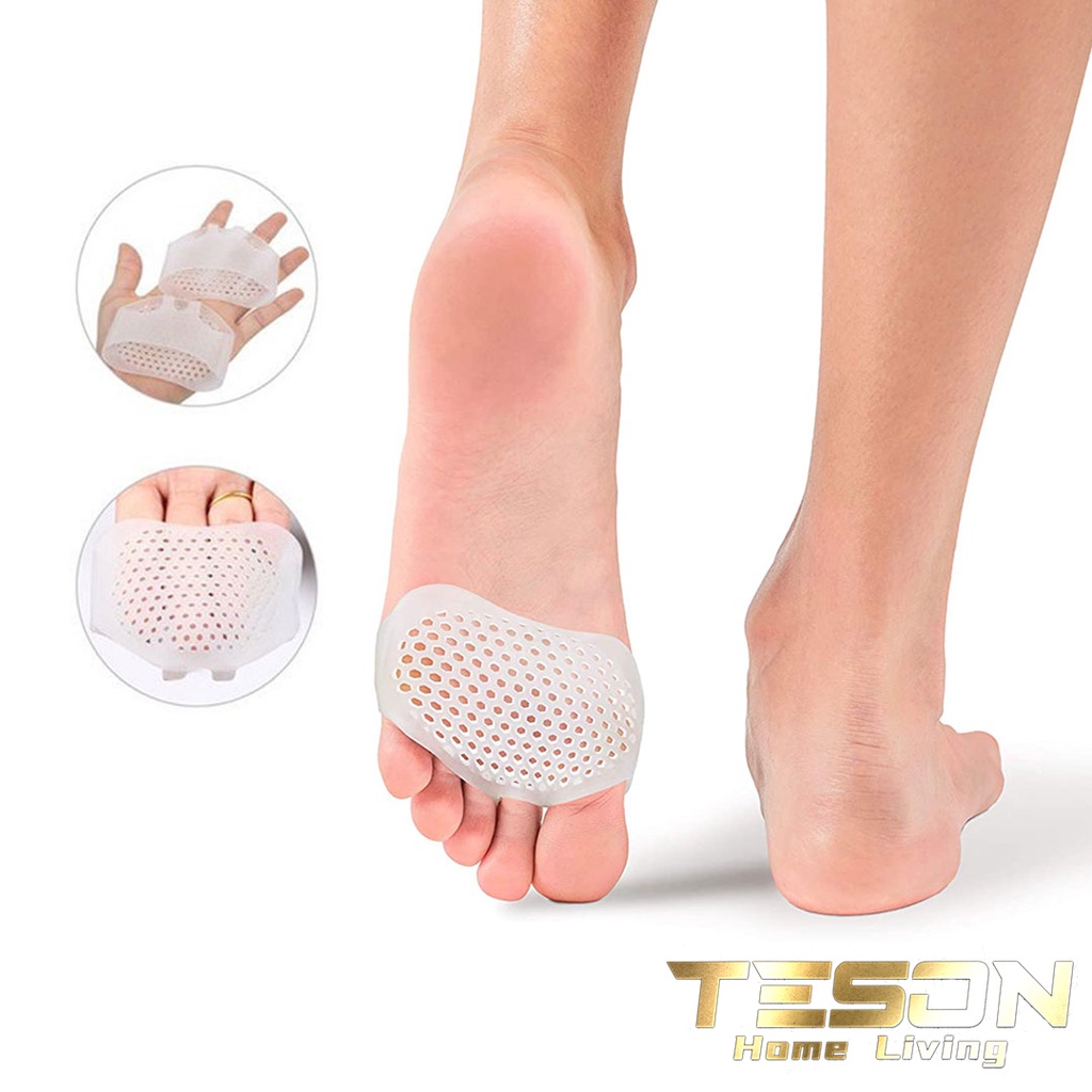 Bantalan Dampal Kaki Alas Sepatu Insole Silikon Metatarsal Cushion