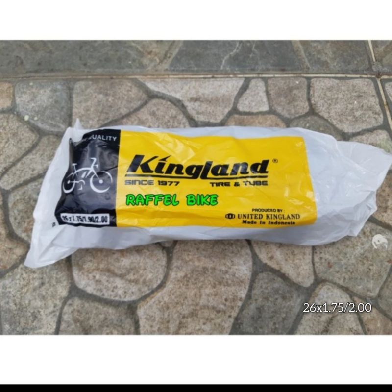 Termurah. Ban dalam Kingland 26x1.75/2.00 AV. Ban dalam 26x1.75. Ban dalam 26x1.95. Ban dalam 26x2.0
