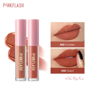 Image of Pinkflash Matte Liquid Lipstick Lembut Tahan Lama anti air Dengan Pelembab Pigmentasi Tinggi Velvet Matte Lipstick