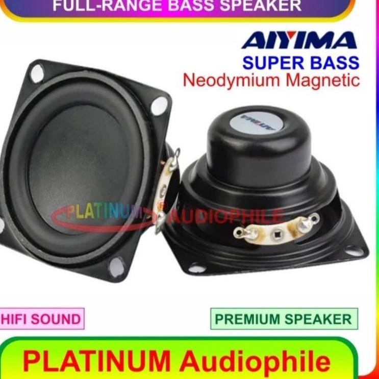 Terlaris Speaker 2 Inch Fullrange Bass Neodymium Magnet 2" Hifi Full range