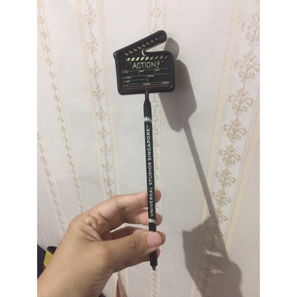 Pulpen Mini clapper board Universal Studio Singapore