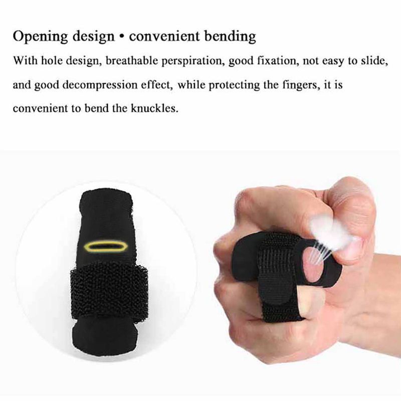 Finger Protector Band Pelindung Jari Basket Double Finger Support Pelindung Jari Tangan Olahraga Basket