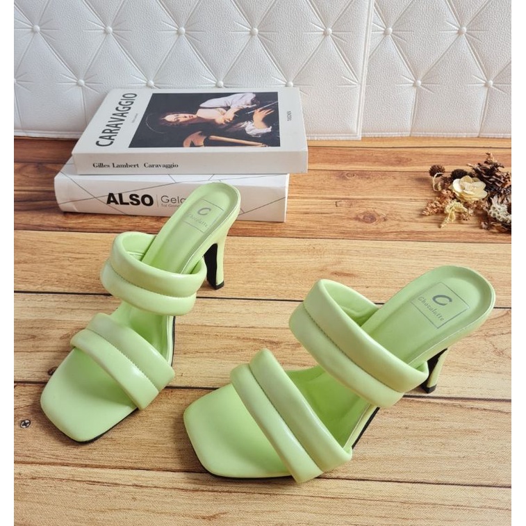 ABBUSHOES RY 28 sendal hak tinggi Rayyana 9cm