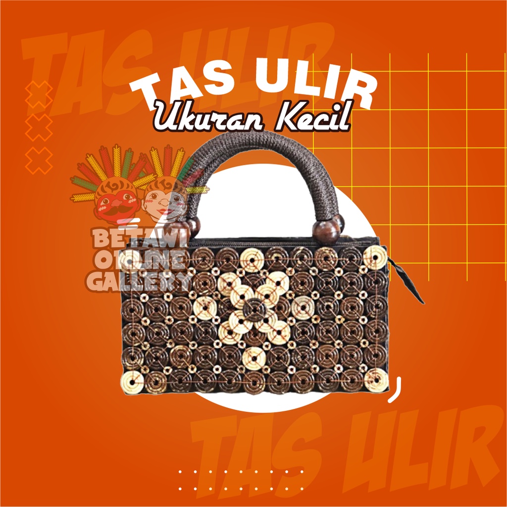 Tas Ulir Matahari Atau Tas Ulir Handmade Batok Kelapa