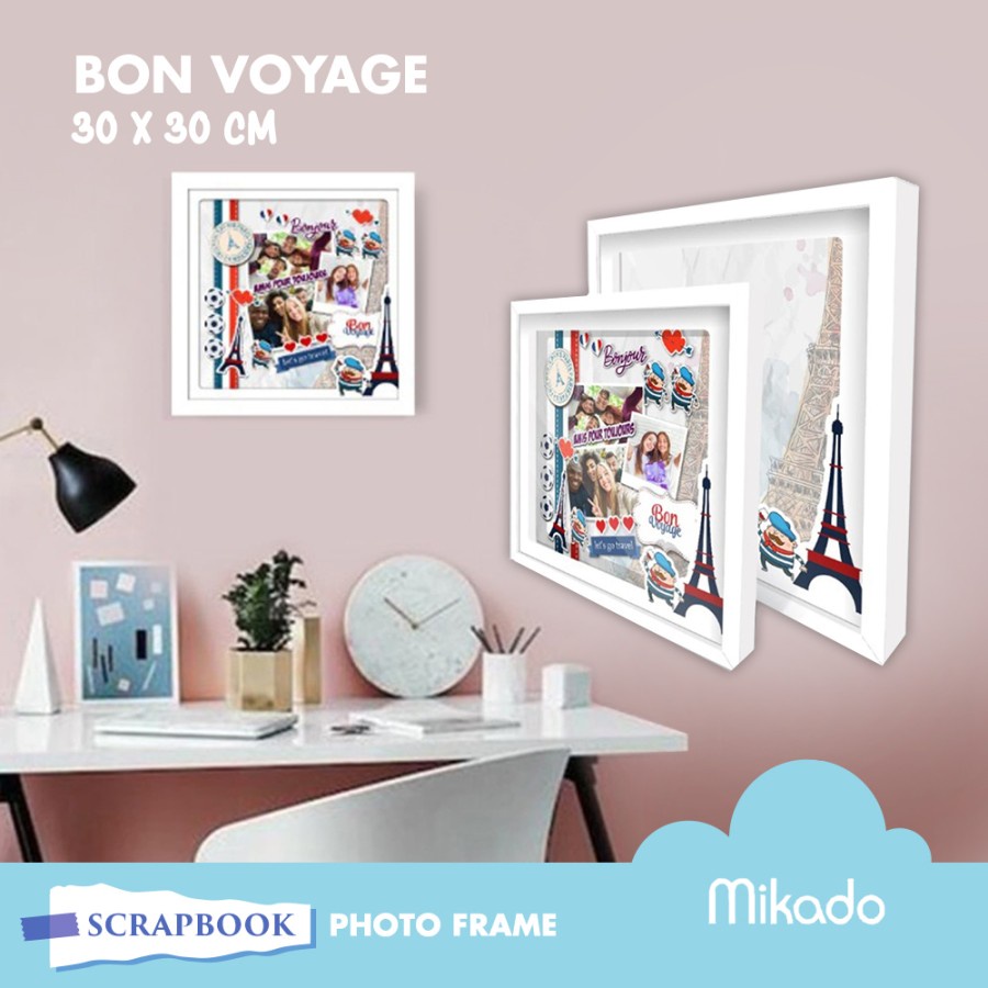 Mikado Scrap Photo Frame 3D / POP UP 3D FRAME