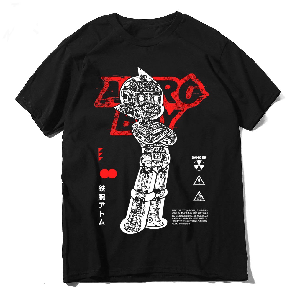 KAOS ANIME DISTRO ASTROBOY SKEMATIK DESIGN