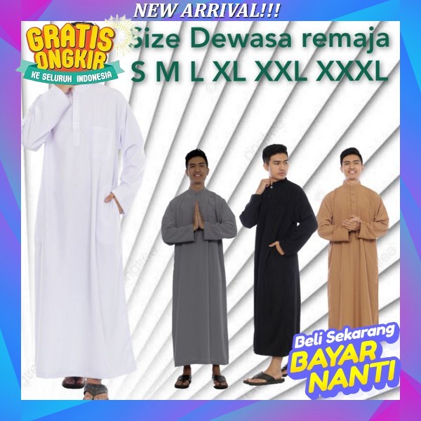 Baju Gamis Pria Terbaru 2023 Baju Koko Jumbo Lengan Panjang Gsmis Pria Mewah Viral Motif Sultan Juba