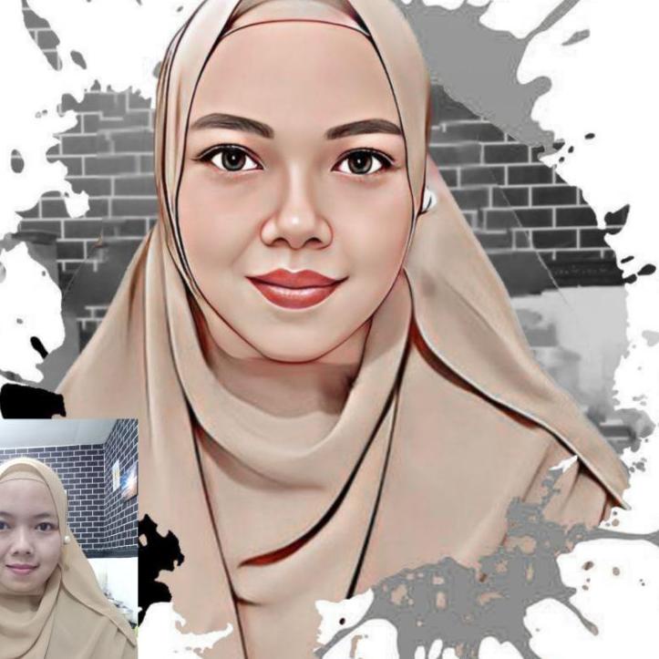 Terlaku Cetak foto bingkai media kayu ukuran besar 47x31 | Foto custom editing animasi | Hiasan dind