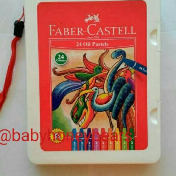 

스 Crayon Faber Castell 24 Warna Oil Pastel New