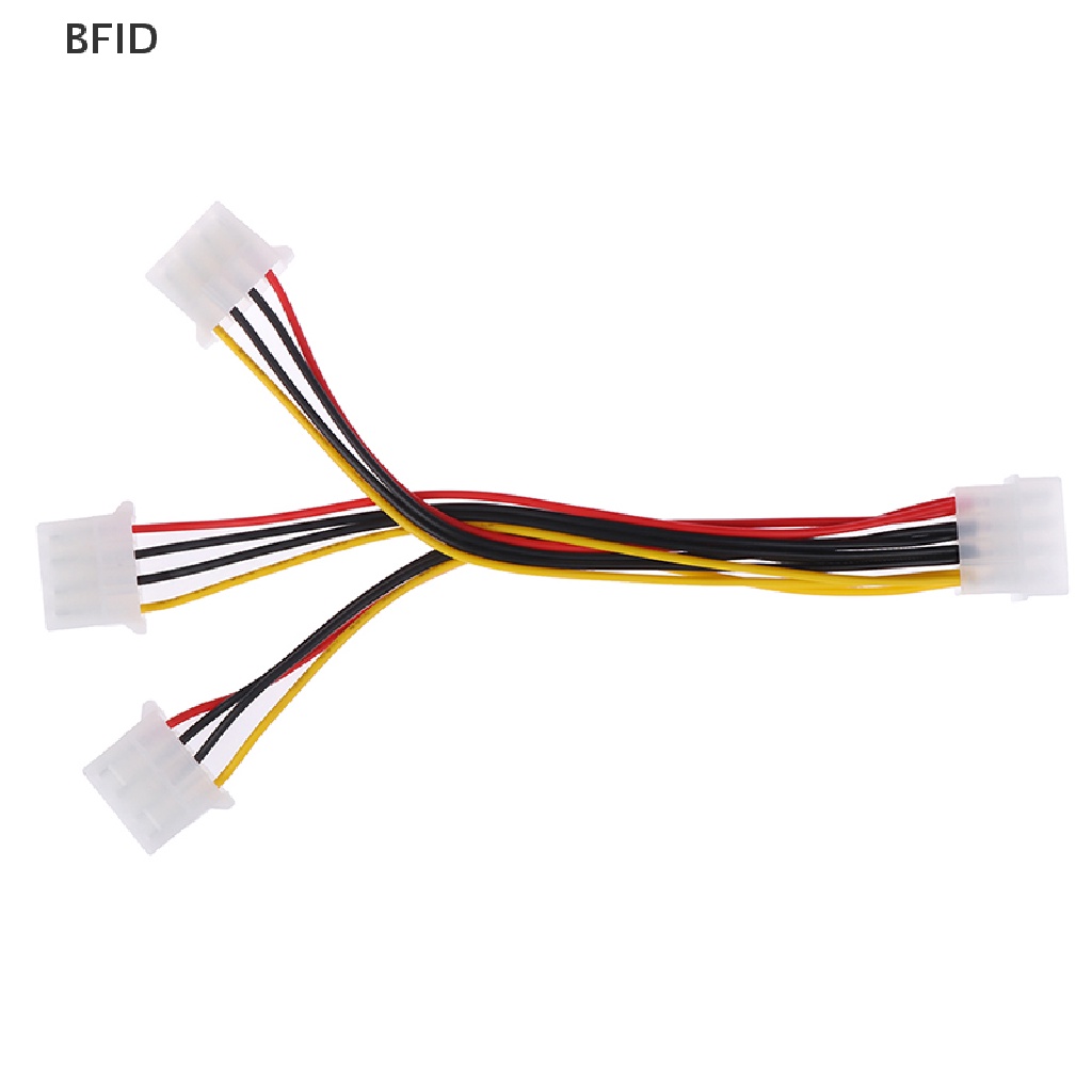 [BFID] 4pin IDE 1-ke-3 Molex IDE Female Power Supply Splitter Exentsion Adapter Kabel [ID]