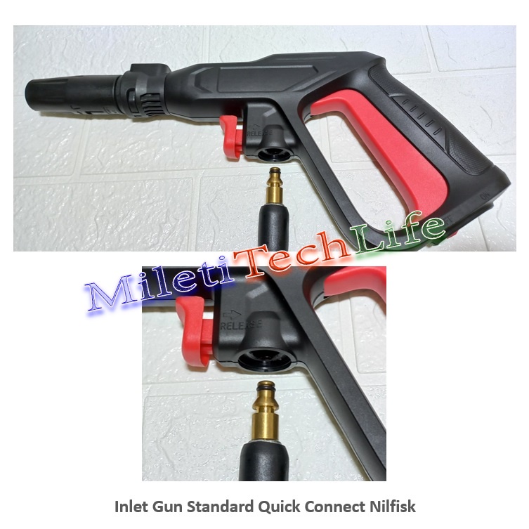 Short Gun Nilfisk Replacement Tembakan Gun untuk Jet Cleaner Nilfisk