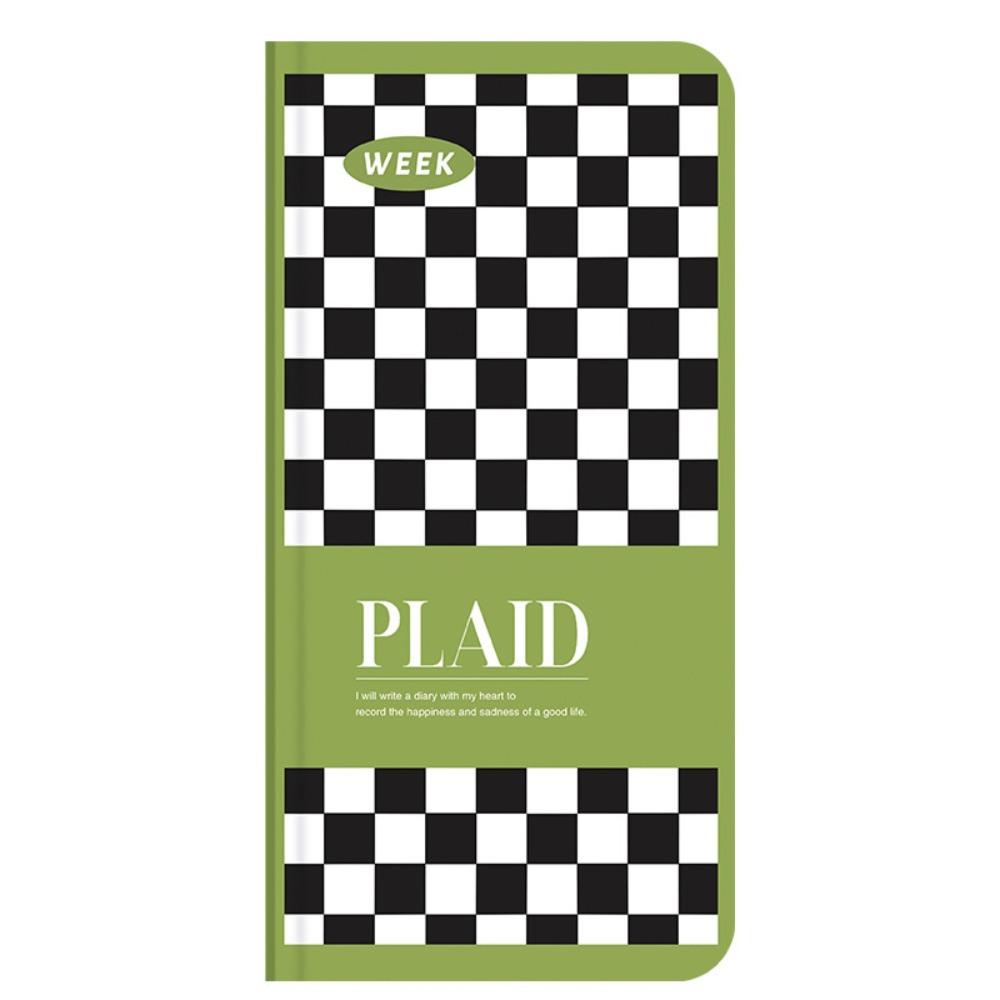 Lanfy Plaid Memo Notebook School Creative Stationery To Do List Journal Daily Book Hand Akun Notebook