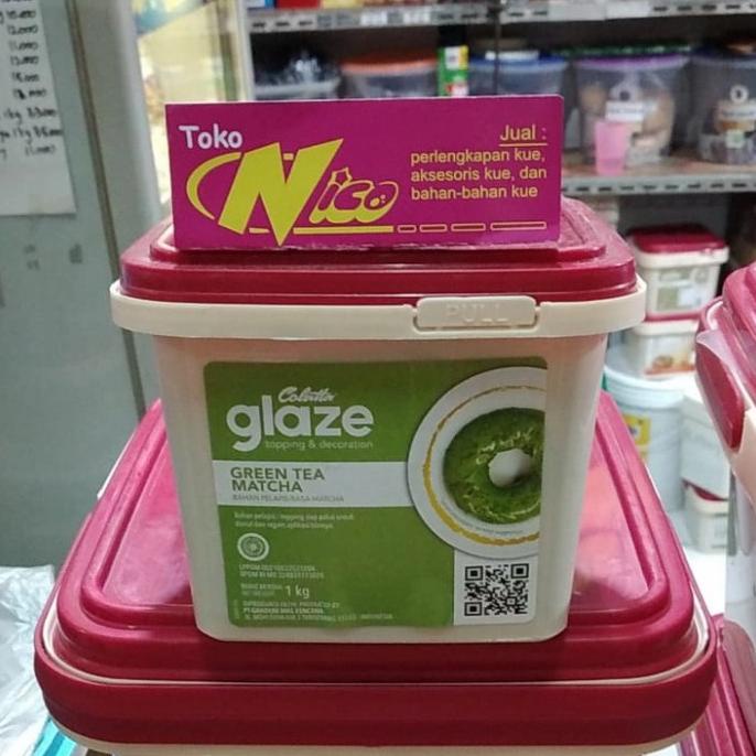 

colatta glaze green tea matcha 5 kg khusus grab dan gojek