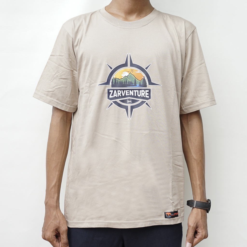 kaos tshirt tema adventure hiking zarventure 1014