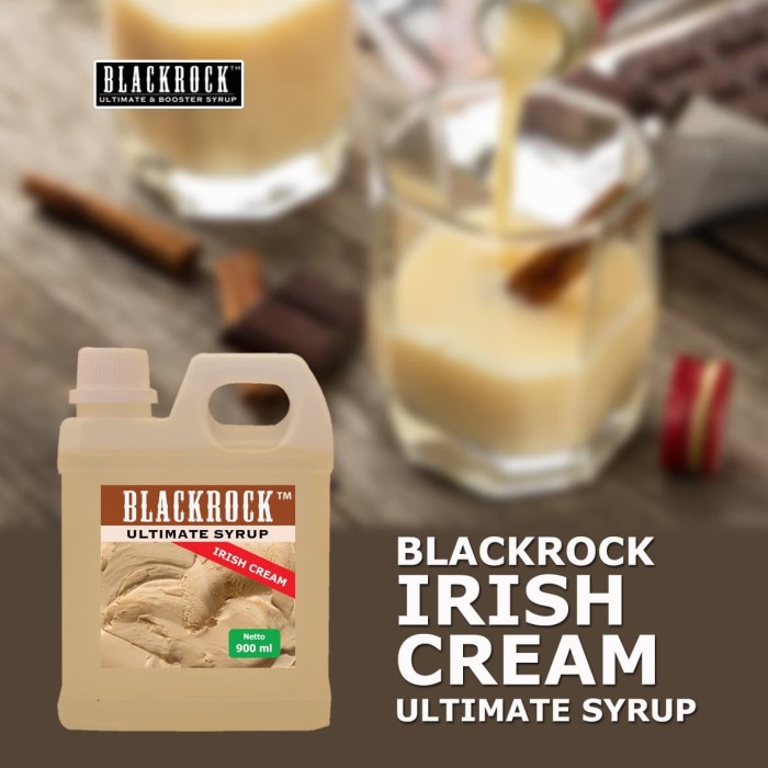 

SIRUP BLACKROCK IRISH CREAM ULTIMATE SYRUP 900 ML