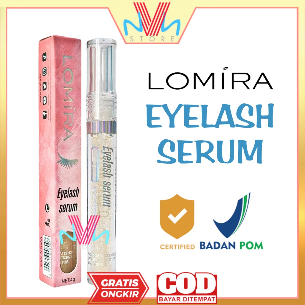 LOMIRA EYELASH SERUM - EYE LASH SERUM LOMIRA - SERUM BULU MATA MURAH