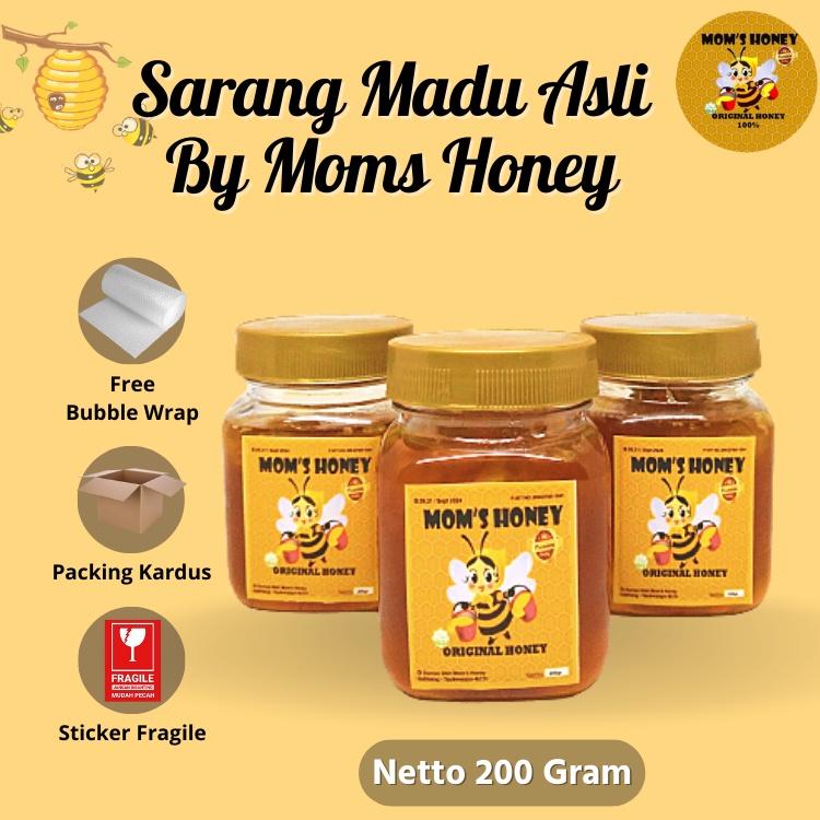 

Sarang Madu Asli 200 Gram By Moms Honey Membantu Menjaga Kesehatan Gigi Dan Mulut