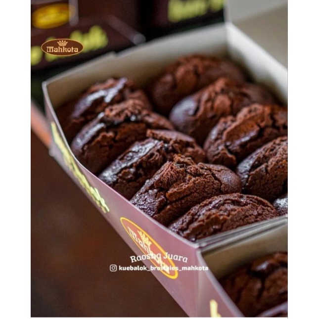 

Kue Balok Brownies Mahkota