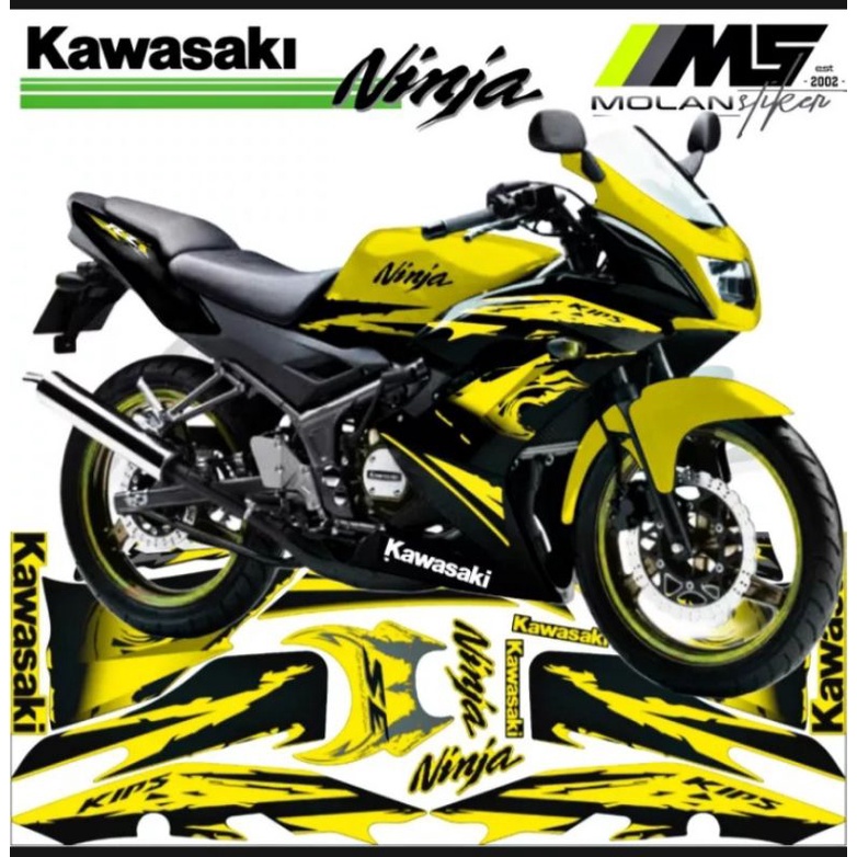 Decal Striping Variasi NINJA RR NEW