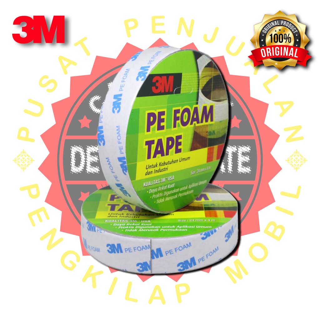 

3M foam tape 24mm x 4 meter (Double tape)