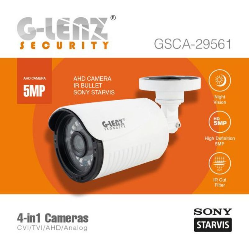 Glenz CCTV Kamera Outdoor 5MP Camera - 29561