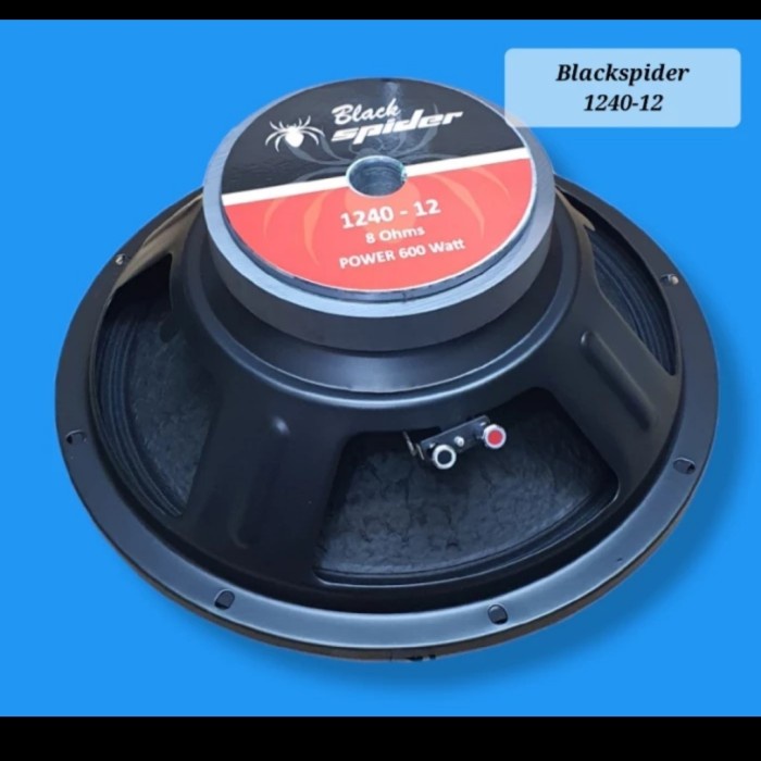 Speaker komponen blackspider 12 inch 1240 - 12 component black spider