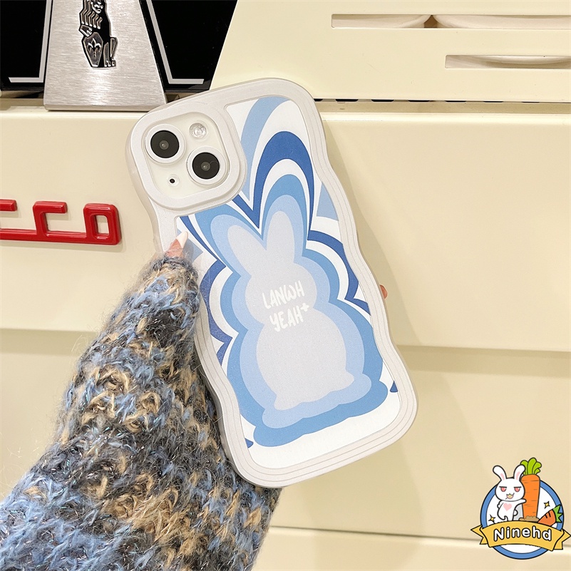 IPHONE Casing Kompatibel Untuk Iphone14 13 12 11 Pro Max X Xr Xs Max SE 8 7 6 6s Plus Fashion Mewah Pola Bergelombang Casing Ponsel Lensa Kamera Perlindungan Shockproof Soft Case Cover Pelindung