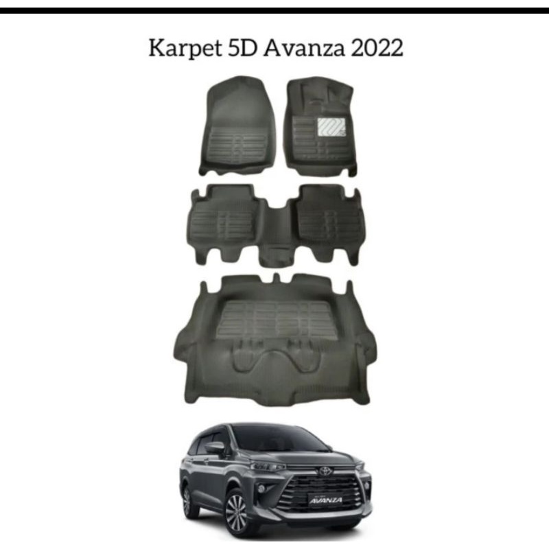 Karpet 5D all new avanza 2022
