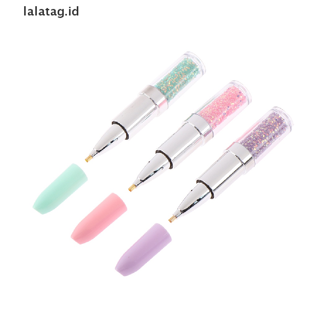 [lalatag] 1pc Pena Bor Titik Diamond Paing Pen DIY Cross Stitch Kerajinan Alat Jahit [ID]