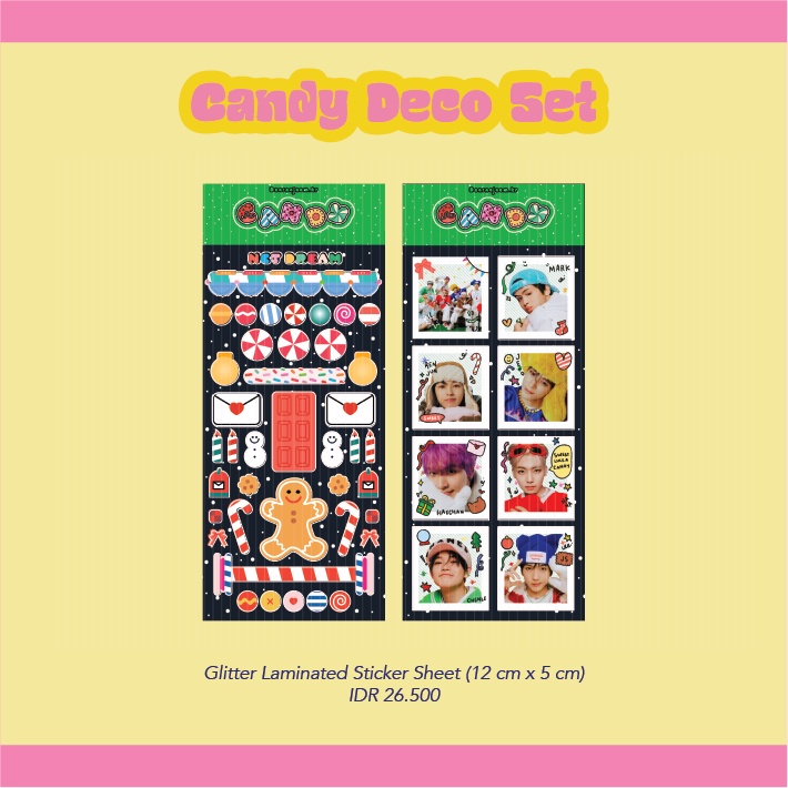 

[NAKASHAKI x DEARNAJAEM.KR] - Candy Sticker Set NCT DREAM