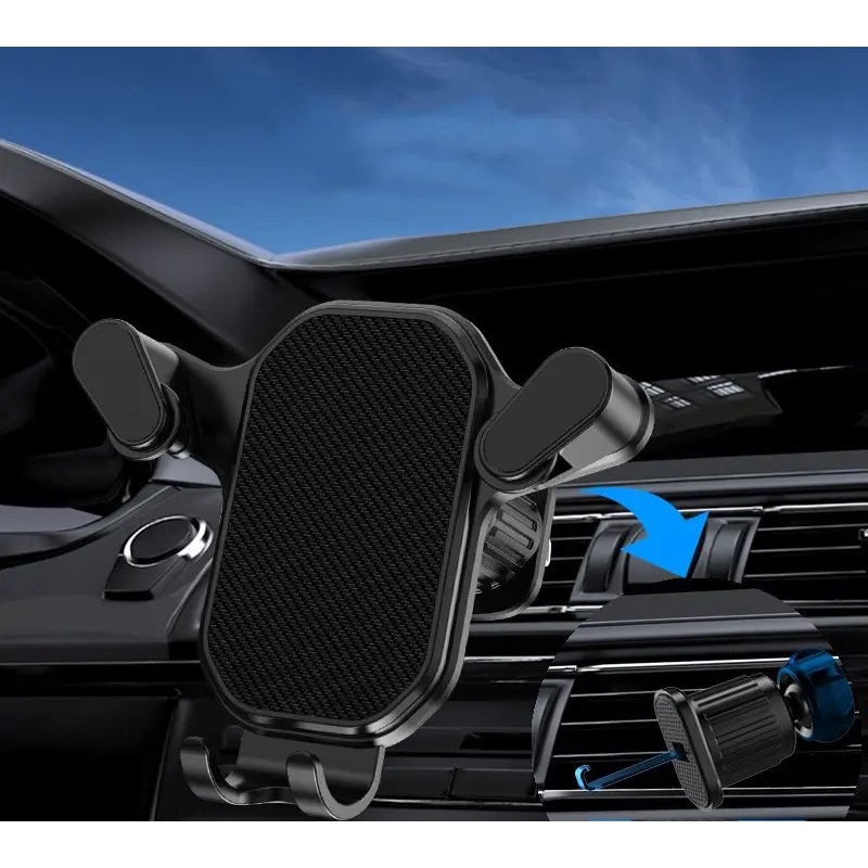 HD-62 HOLDER MOBIL CAR STAND HOLDER HP MOBIL VENTILASI AC DUDUKAN HANDPHONE PHONE HOLDER UNIVERSAL