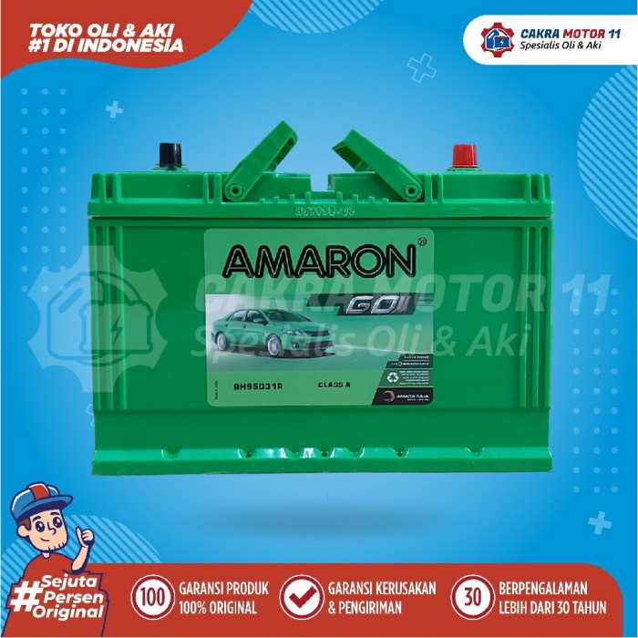 AKI GOJEK ONLY AMARON GO 95D31R 75AH