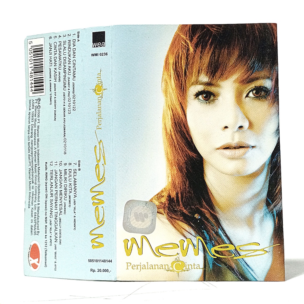kaset tape Memes Perjalanan Cinta new open sealed