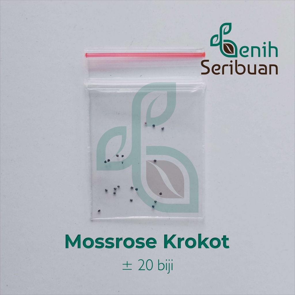 Benih Seribuan - 20 Bibit Bunga Mossrose Mix Krokot Unggul