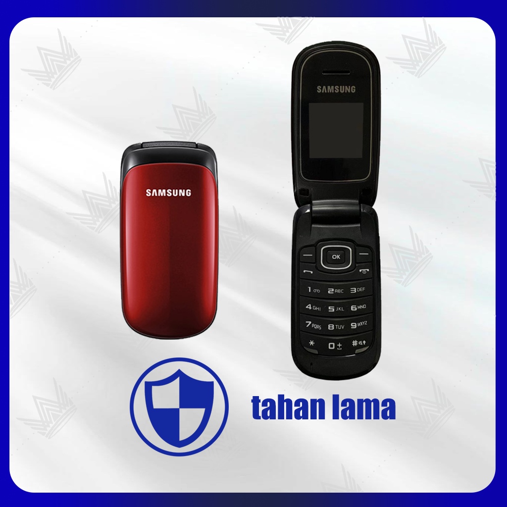 SAMSUNG LIPAT CARAMEL E1150 DUAL SIM GSM BAHASA INDONESIA