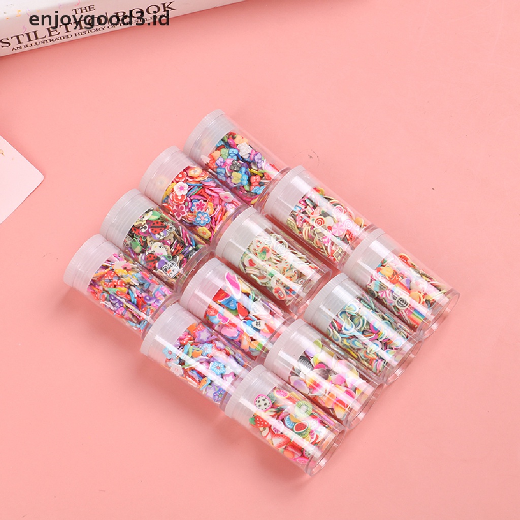 [Rready Stock] 2kotak Irisan Buah Keramik Lembut Silk Cream Aksesoris Casing Ponsel (ID)