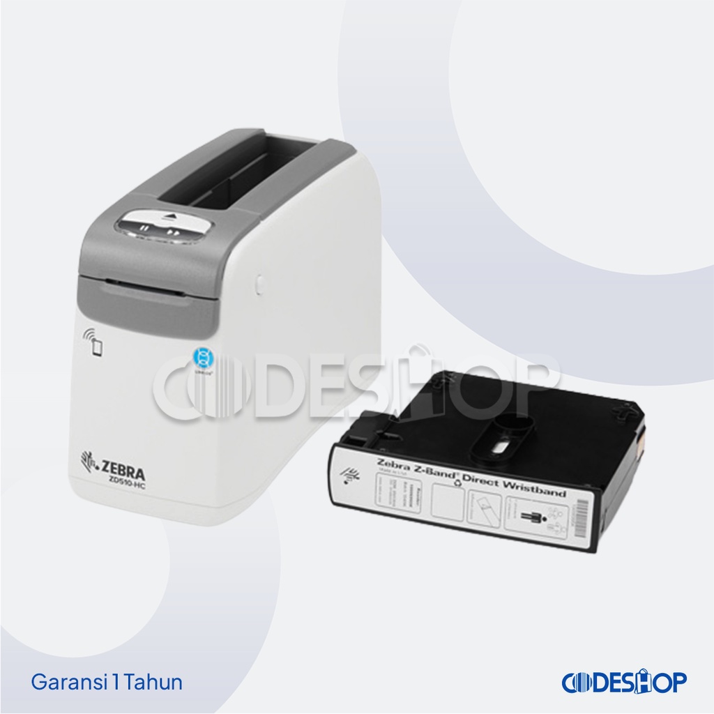 Printer Label Zebra ZD510HC Cetak Direct Thermal 300 DPI