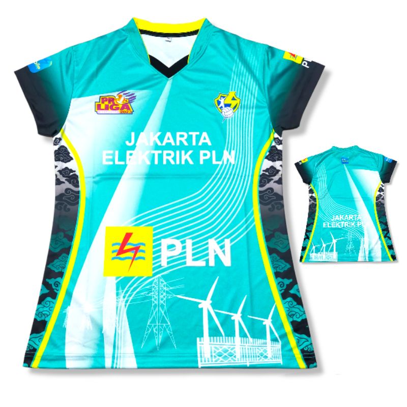 Baju Kaos Atasan Jersey Voly Volley Volly Proliga Puteri Cewe 2022 Kualitas Top Premium Fullprinting