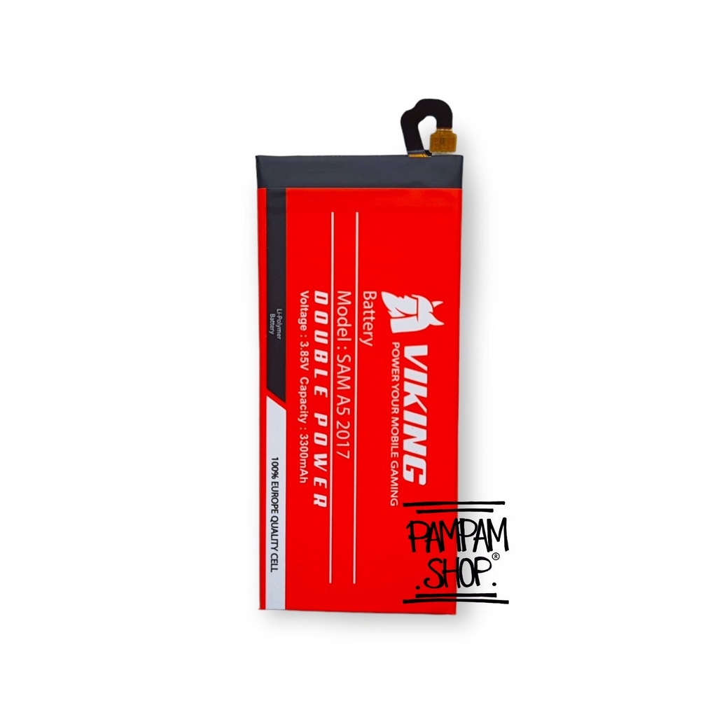 Baterai VIKING Double Power Original Samsung Galaxy A5 2017 A520 Batre Batrai Battery Dual Ori