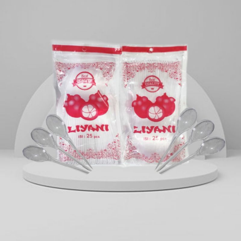 Sendok makan panjang / Sendok bening / sendok plastik