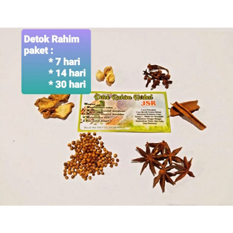 JSR detox rahim 30pcs/promil/hormonal