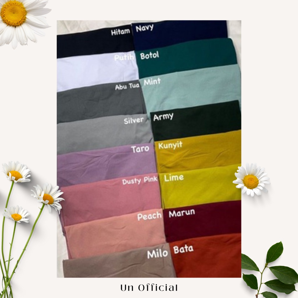HASANAH HIJAB - Kamilah Hijab Instan Jersey Airis Premium - Bergo Pad