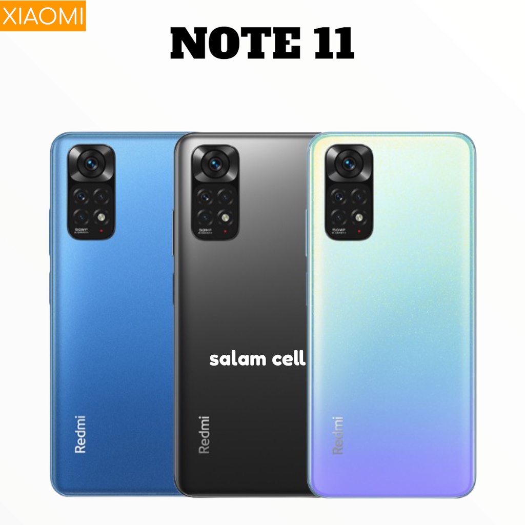 Redmi NOTE 11 RAM 6/128GB Baterai 5.000MaH Fast Charging Original Garansi Resmi