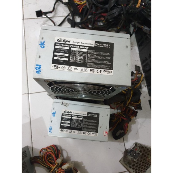 psu power supply enlight 330w pure 24pin power