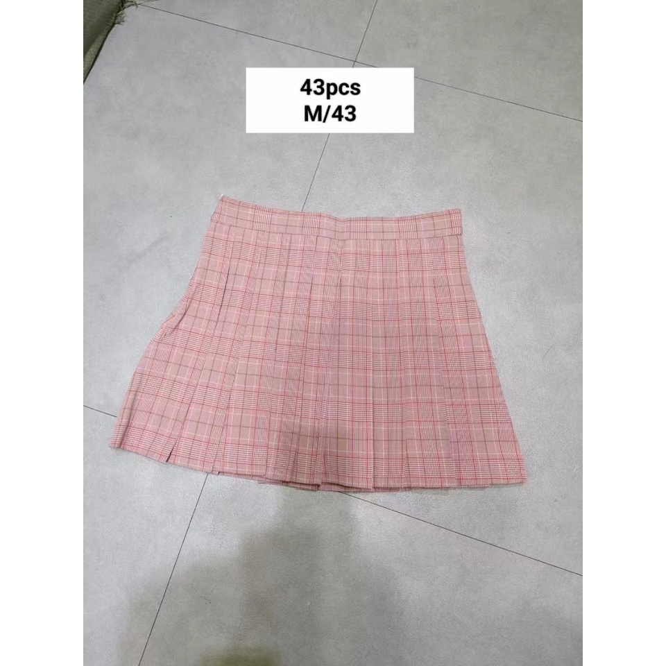 ROK JK Korean mini skirt celana WANITA preppy plaid rok lipit kotak