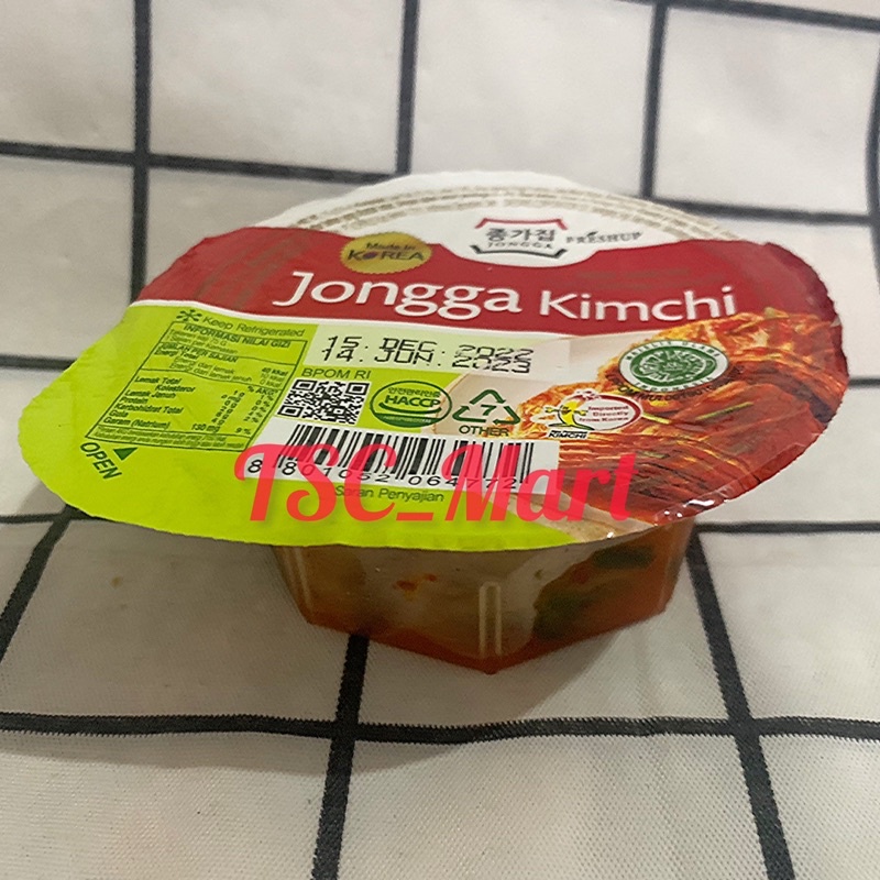 

Chongga Kimchi Mat 75Gr / Korean / Mat / Kimchi / Jongga / Chongga / 75Gr / Made / In / Korea / Halal