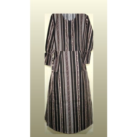gamis motif etnik