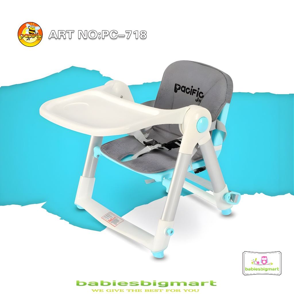 Pacific PC 718 Booster Seat Chair Kursi Makan Bayi