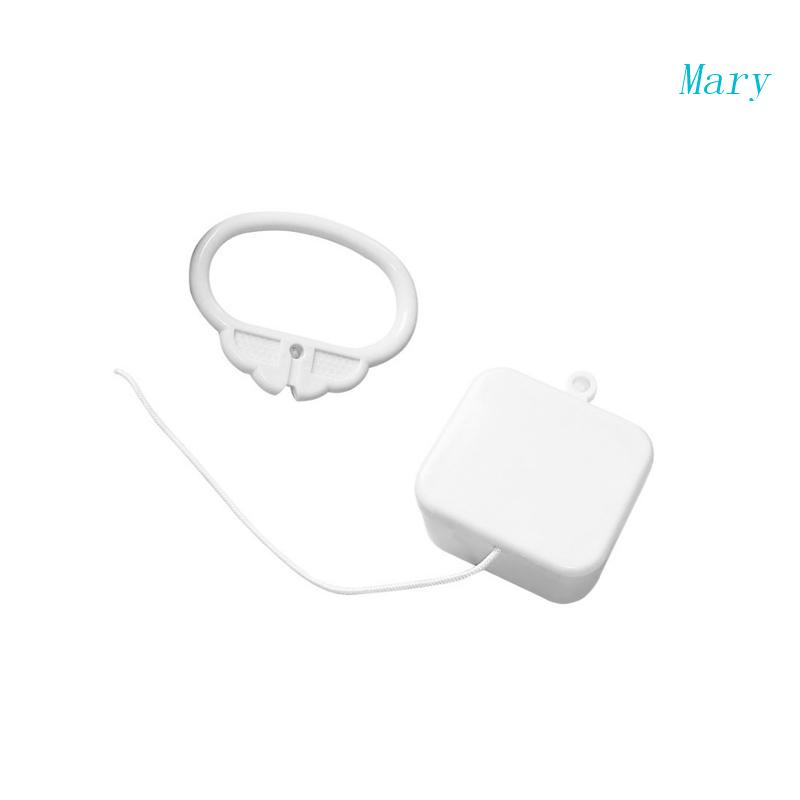 Mary Simple Baby String Cord Music Box Stroller Aksesoris Mainan Edukasi Dini
