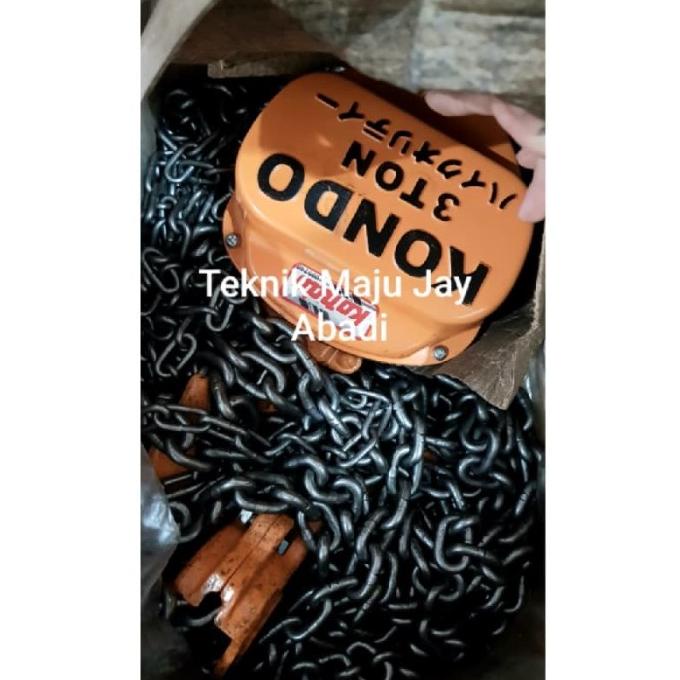 Kondo Chain Block / Takel 3Ton X 10Meter